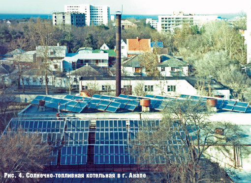 Рис. 4. Солнечно-топливная котельная в г. Анапе