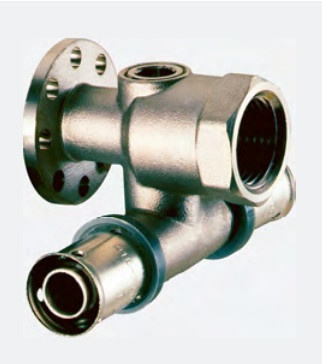 Пресс-тройник настенный