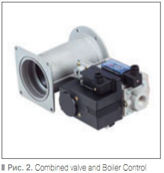 Рис. 2. Combined valve and Boiler Control