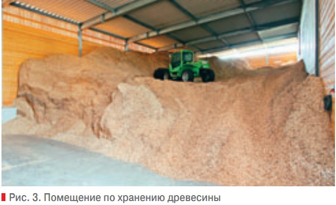 Рис. 3. Помещение по хранению древесины
