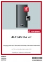 Конденсационные газовые котлы Ariston серии ALTEAS ONE NET 