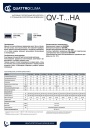 Вентиляторные доводчики QuattroClima Industriale серии QV-T ... F(H)A 