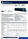 Вентиляторные доводчики QuattroClima Industriale серии QV-T ... D(D)С