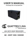Компактные вентагрегаты QuattroClima Ventilazione серии QC - SVCP ...
