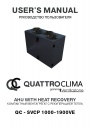 Компактные вентагрегаты QuattroClima Ventilazione серии QC - SVCP ...