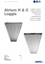 Охлаждающие потолочные панели Lindab серии Atrium