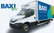 The traveling exhibition of boiler equipment BAXI Mobil continues to operate
