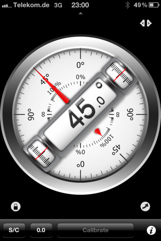 Clinometer - level and slope finder Clinometer - level and slope finder