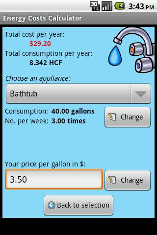 Energy Costs Calculator