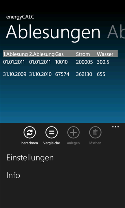 energyCALC