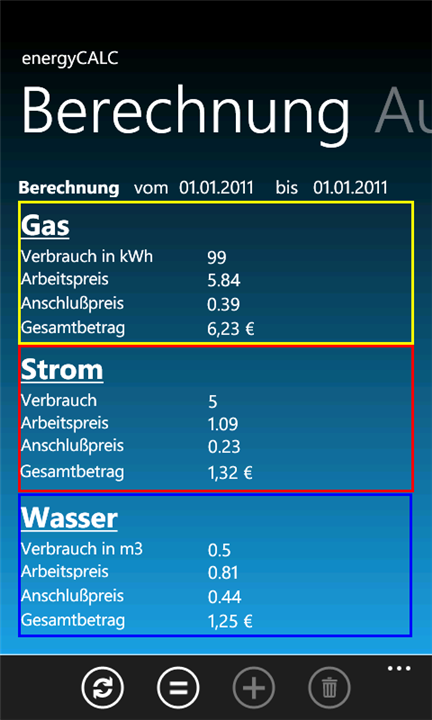 energyCALC