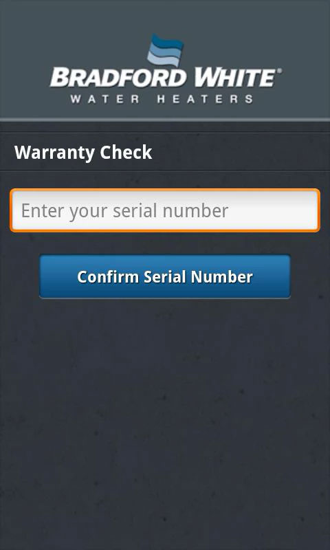 Bradford White Mobile Warranty Checker Bradford White Mobile Warranty Checker