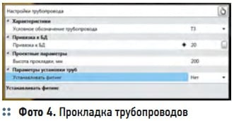 Фото 4. Прокладка трубопроводов