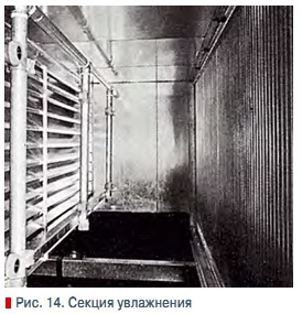 Рис. 14. Секция увлажнения