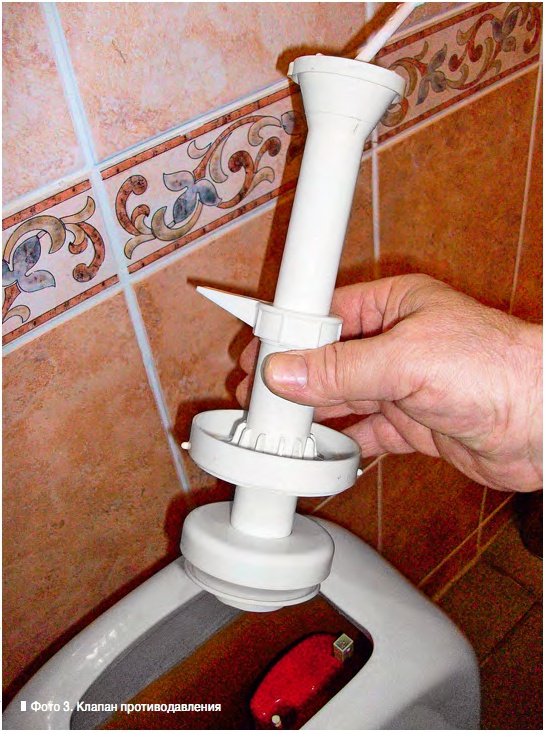 Фото 3. Клапан противодавления