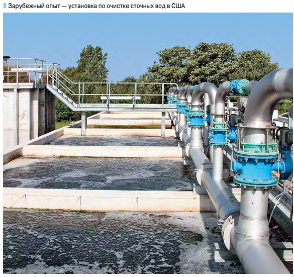 Зарубежный опыт — установка по очистке сточных вод в США