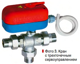 Фото 3. Кран с трехточечным сервоуправлением