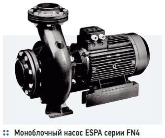 Моноблочный насос ESPA серии FN4