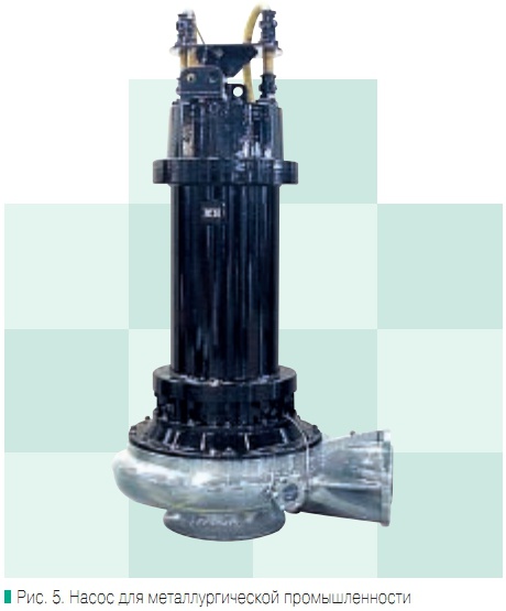 Рис. 5. Насос для металлургической промышленности