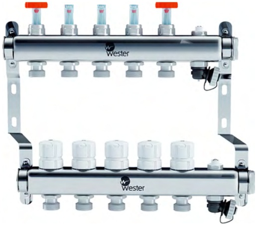 Коллектор распределительный Wester W 802.5