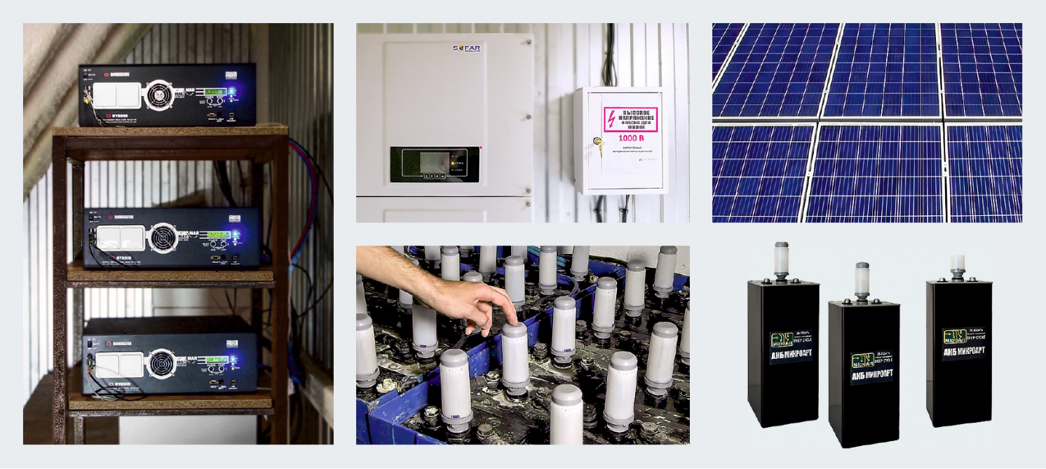 Проект: производственная компания, использующая ВИЭ с помощью гибридно-сетевой солнечной электростанции. 9/2019. Фото 3