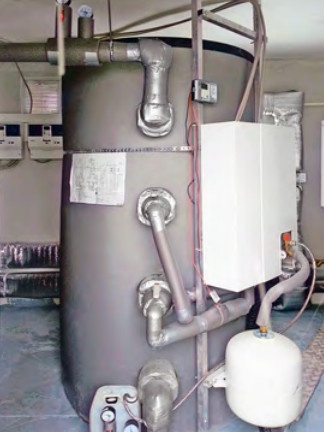 Буферная емкость и передающая станция Meibes Solar XL