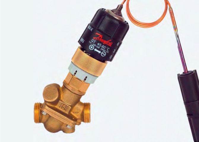 Автоматический комбинированный балансировочный клапан Danfoss AB-QM