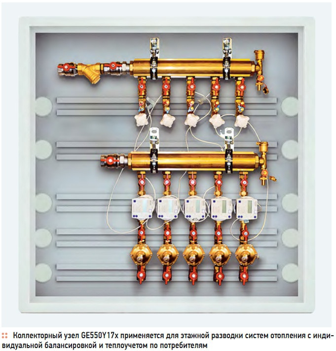 Коллекторный узел GE550Y17x