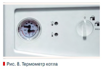 Рис. 8. Термометр котла