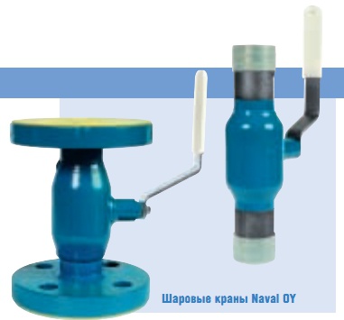 Шаровые краны Naval OY