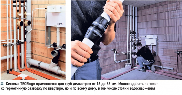Мечта слесаря — быстрый монтаж с TECElogo. 10/2014. Фото 3