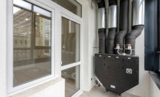 Ventilation control by carbon dioxide sensor in TURKOV units