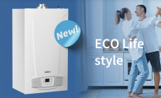 ECO Life - new compact gas wall-mounted boiler BAXI