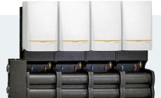 Каскады из настенных конденсационных котлов большой мощности