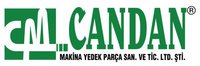 Логотип CANDAN MAKINA YEDEK PARCA SAN VE TIC LTD STI