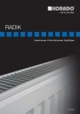 Технический каталог - Радиаторы отопления Korado серии RADIK. 