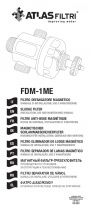 Магнитные фильтры-грязеуловители Atlas Filtri серии FDM-1ME 