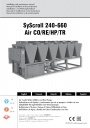 Тепловые насосы Systemair серии SyScroll SyScroll 240-660 Air HP с воздушным охлаждением.