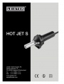 Ручные сварочные аппараты горячего воздуха Leister серии HOT JET S