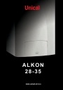 Котлы конденсационные настенные Unical серии ALKON 28-35 