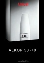Котлы конденсационные  настенные Unical серии ALKON 50-70