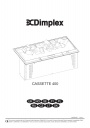 Электрические камины Dimplex серии Opti-Myst Cassette