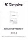 Электрические камины Dimplex серии Atherton/Flagstaff
