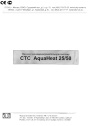 Теплообменники CTC AquaHeat 25-50