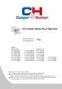 Инверторные кондиционеры канального типа Cooper&Hunter серии Nordic Commercial DC Inverter IN 