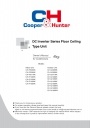 Инверторные кондиционеры напольно-потолочного типа Cooper&Hunter серии Nordic Commercial DC Inverter IN 
