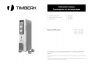 Электрические масляные радиаторы Timberk серии Eco: BCX