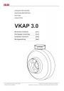 Круглые канальные вентиляторы Salda серии VKAP 3.0