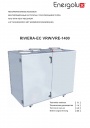 Вентиляционные агрегаты с рекуперацией тепла Energolux серии Riviera-EC VRW/VRE