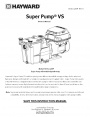 Насосы для бассейнов с регулируемой скоростью Hayward серии Super Pump VS SP26115VSP